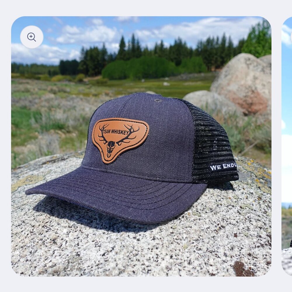 Team Whiskey Aurora Borealis Curved Bill Men's Snapback